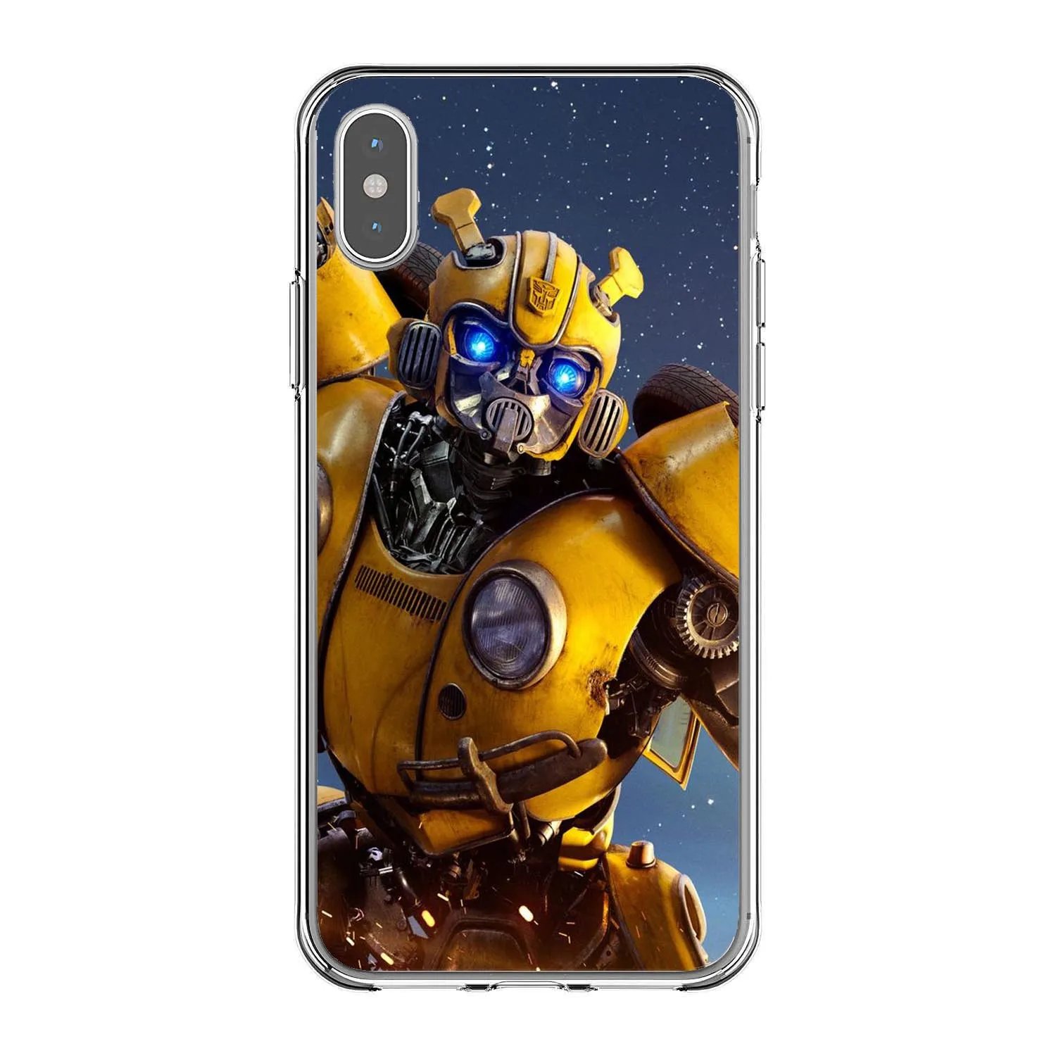 Симпатичные Трансформеры Bumblebee телефонные чехлы Чехол для iPhone X10 MAX 5s SE 6 6SPlus 7 8Plus