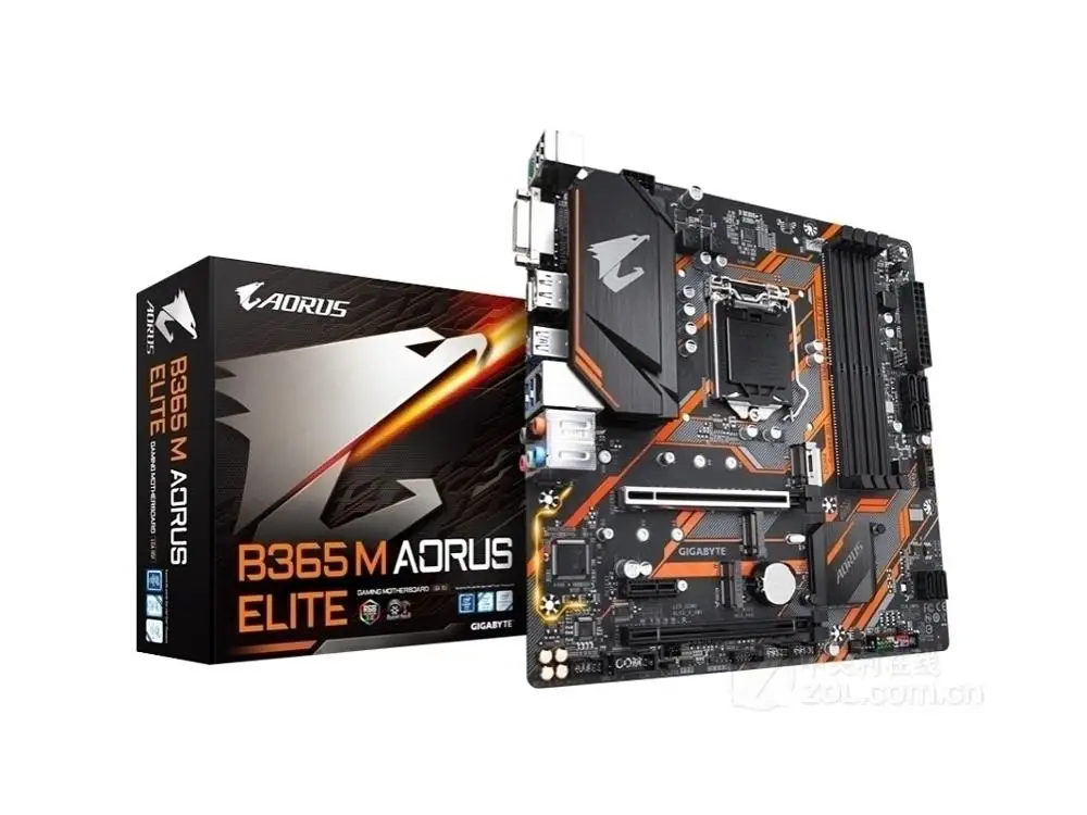 Online Neue Gigabyte B365M AORUS ELITE Original Mainboard LGA 1151DDR4 DVI HDMI 64GB USB 2,0 USB 3,0 M.2 B365 Desktop Motherboards