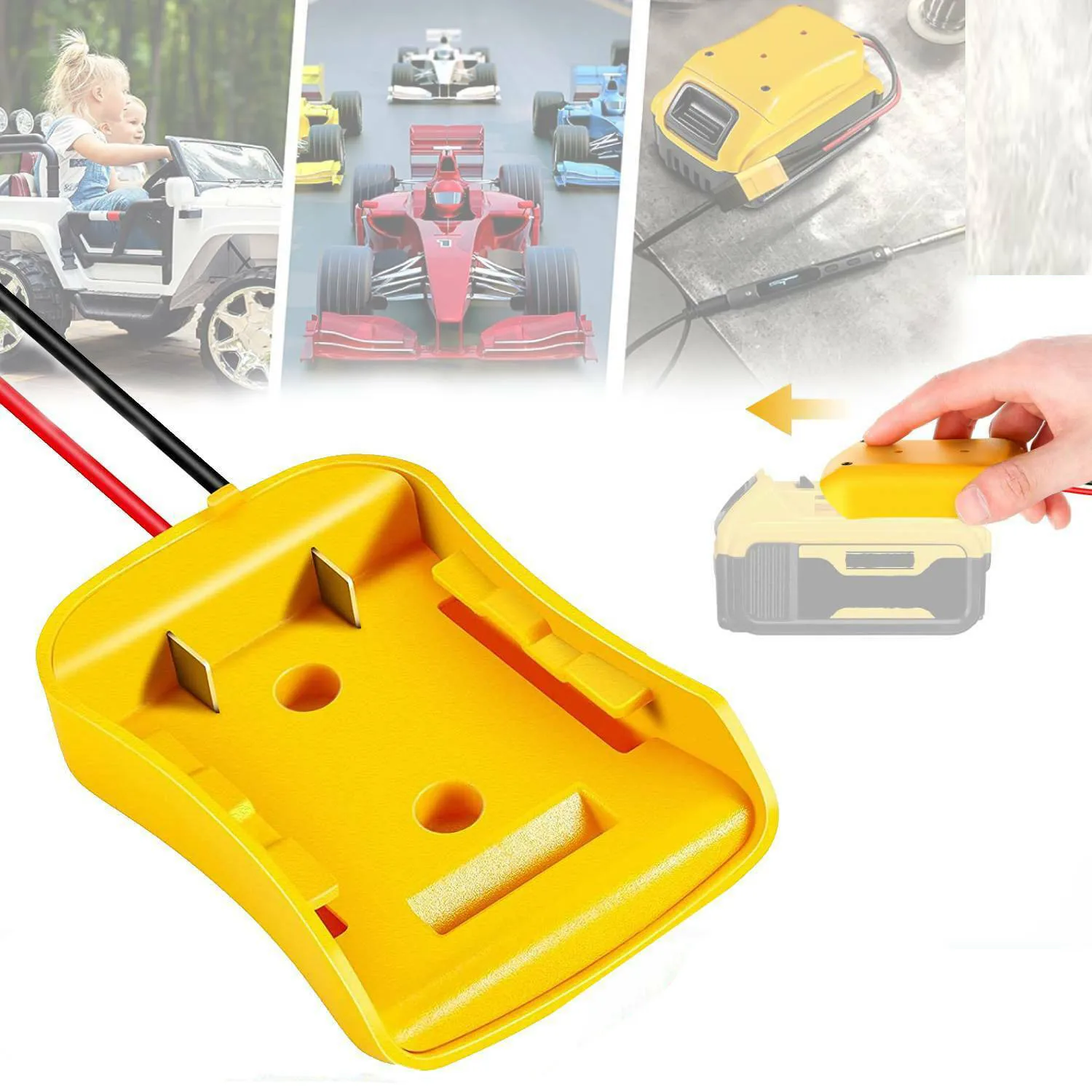 

1 шт., адаптер для аккумулятора Dewalt DCB200, 18 в/20 в