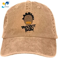 kodak black project baby rap adjustable unisex hat baseball caps natural