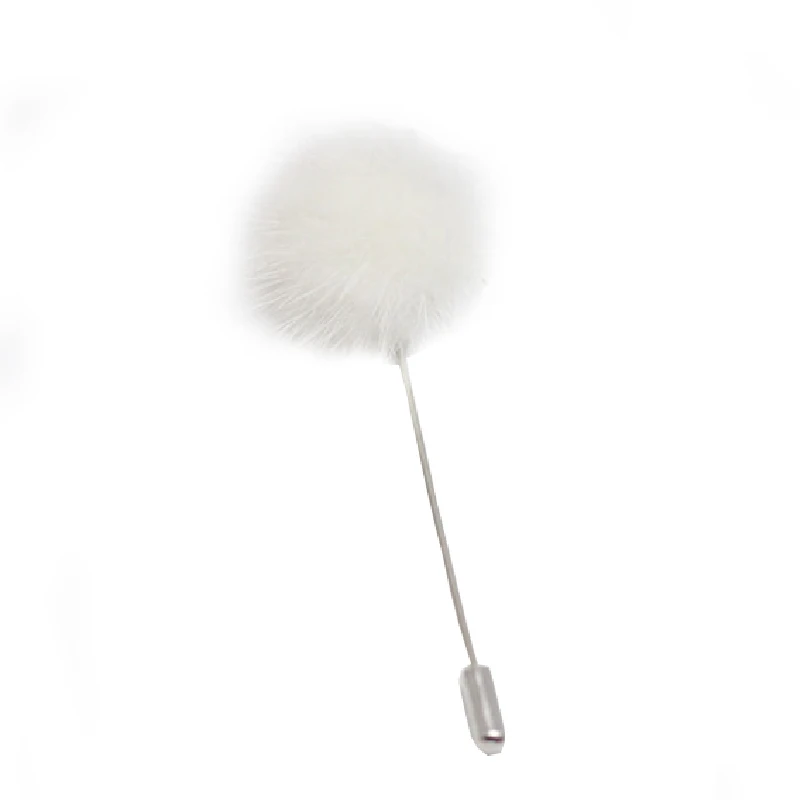 Модная женская милая очаровательная булавка брошь из искусственного меха