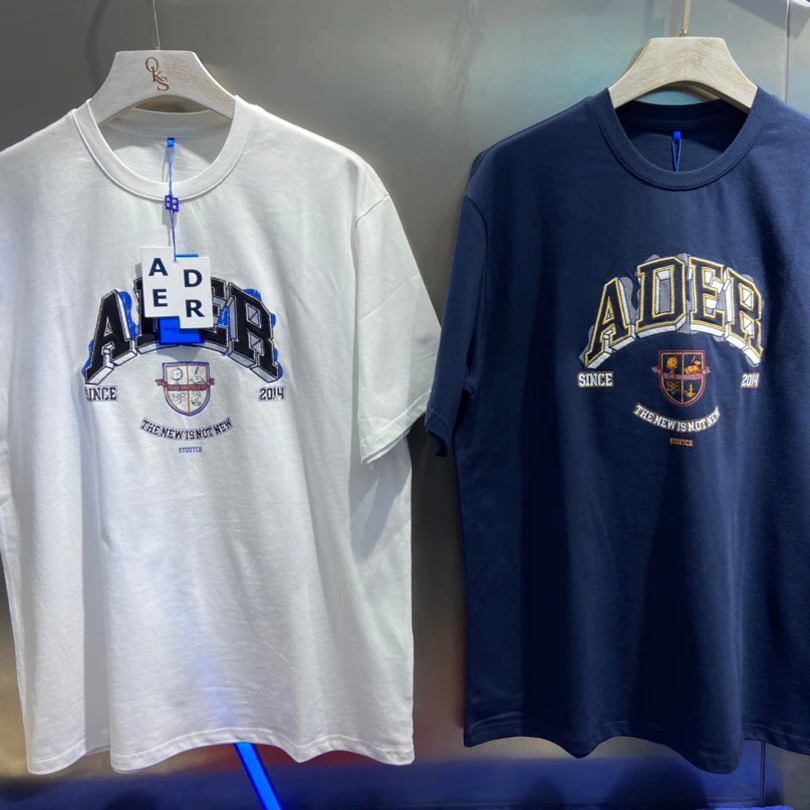 

Blue Ader Error T-shirt Men Women Casual Ader Error T Shirt Oversized