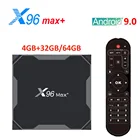 Приставка Смарт-ТВ X96 Max Plus, Amlogic S905X3, Android 9,0, 2,4 ГГц, Wi-Fi, 8K, Ultra HD, VP9, HDR, медиаплеер, 1000M LAN, BT4.0, ТВ-приставка