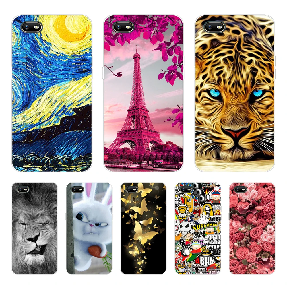 OPPO A1K силиконовый чехол ТПУ защитный с мультяшным рисунком для телефона CPH1923 CPH 1923
