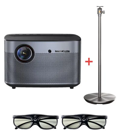 X-Floor Glassic Set XGIMI H2 1920*1080 dlp Full HD проектор 1350 ANSI люмен 3D проектор Поддержка 4K Android wifi мультимедийный проектор с технологией Bluetooth - Цвет: X-Floor Glassic Set