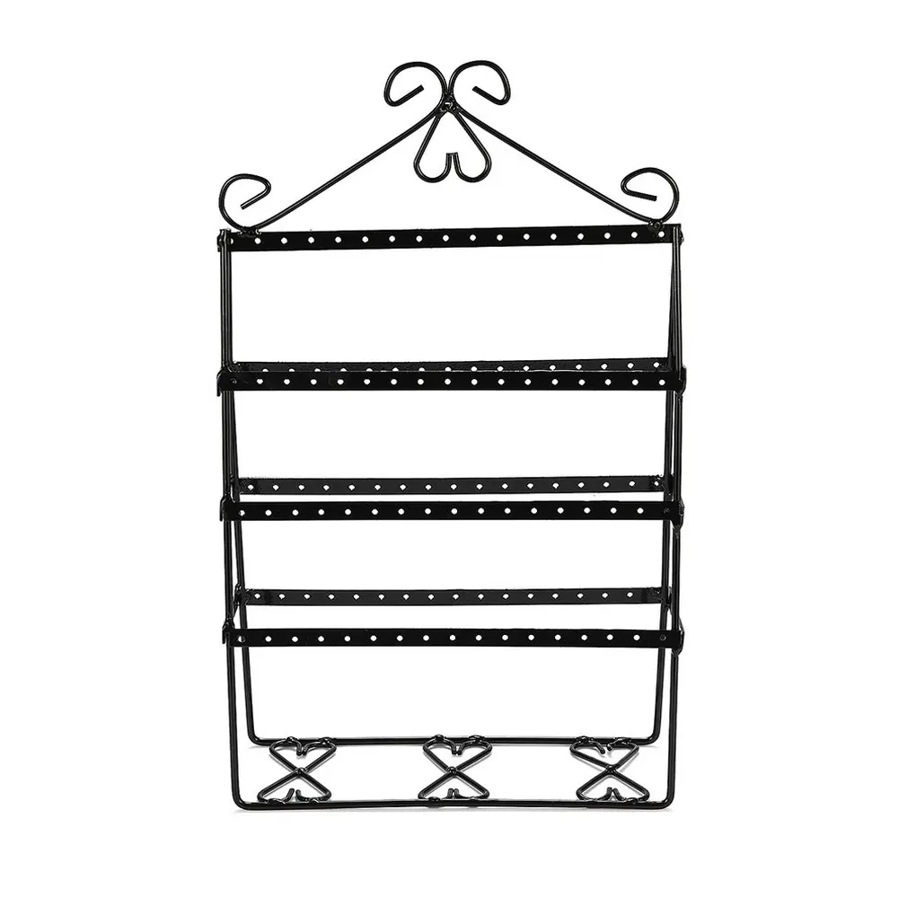 

Metal Creative Jewelry Display Rack Iron Earring Holder Jewelry Display Stand Earring Necklace Storage Rack