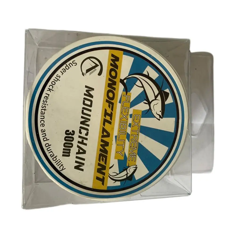 Леска рыболовная прозрачная 300 м для спорта на открытом воздухе | Спорт и