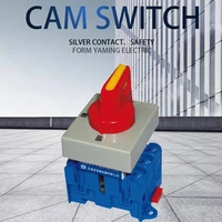 isolating switch on off 32a 3 phase rotary changeover cam main interruptor disconnect switch with padlock handle