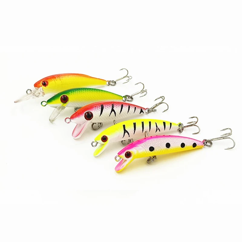 

Dropshipping Hot Selling 30PCS Fishing Lures Kit Combination False Baits Hard Minnow Mixed Crankbait Complete Fishing Kit
