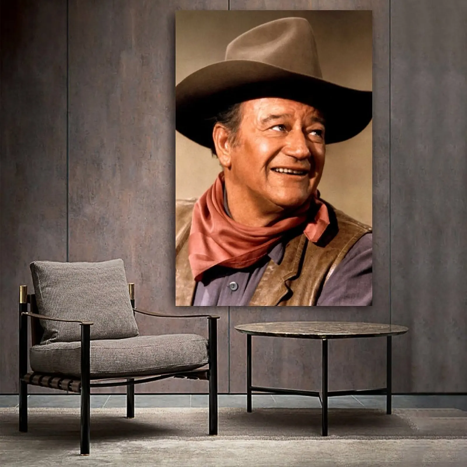 Жизнь сложнее если вы глупый Джон Уэйн искусство стен в гостиной плакаты картина