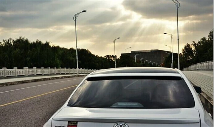 Спойлер на крышу для TOYOTA corolla 2007-2013 спойлер высококачественный из АБС-материала