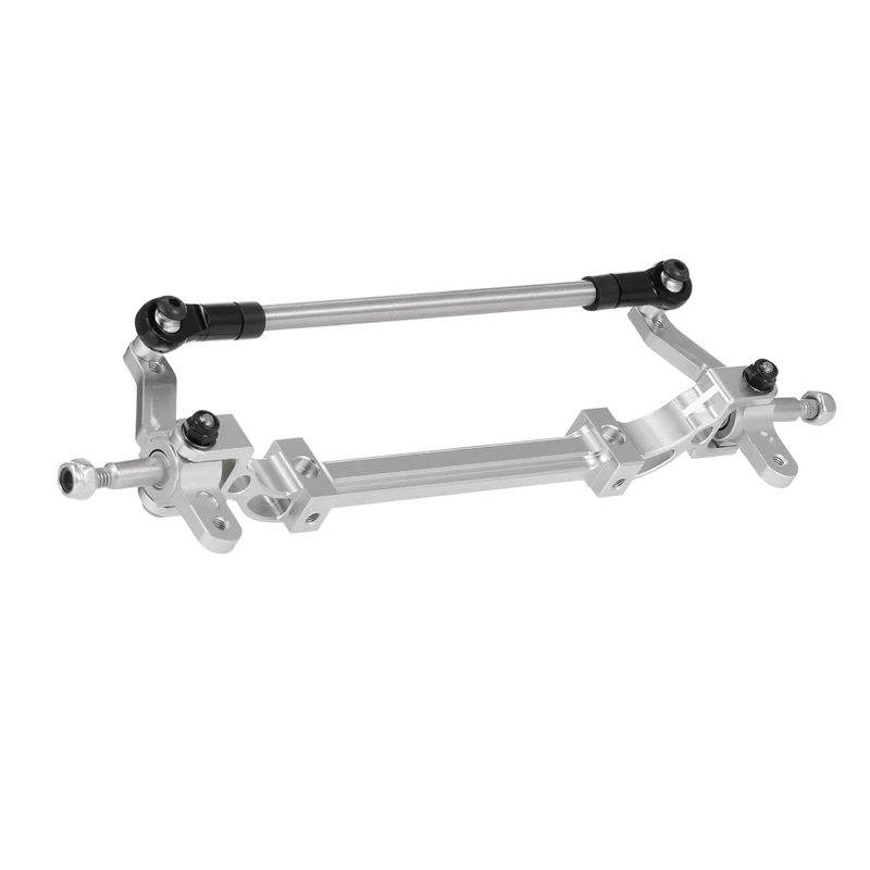 Передняя ось из серебристого металла стержень рулевого управления звеньевой