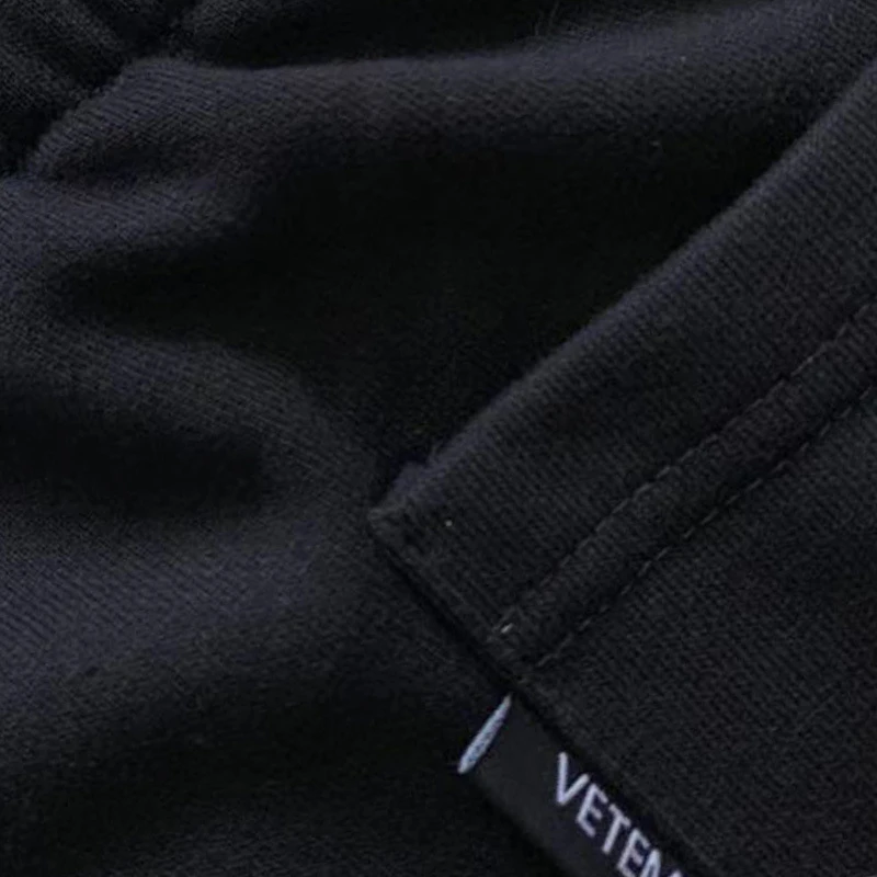 

VETEMENTS men's pants weatpants joggers Hip Hop cargo pants men casual fashion Teen wolf streetwear pantalones hombre