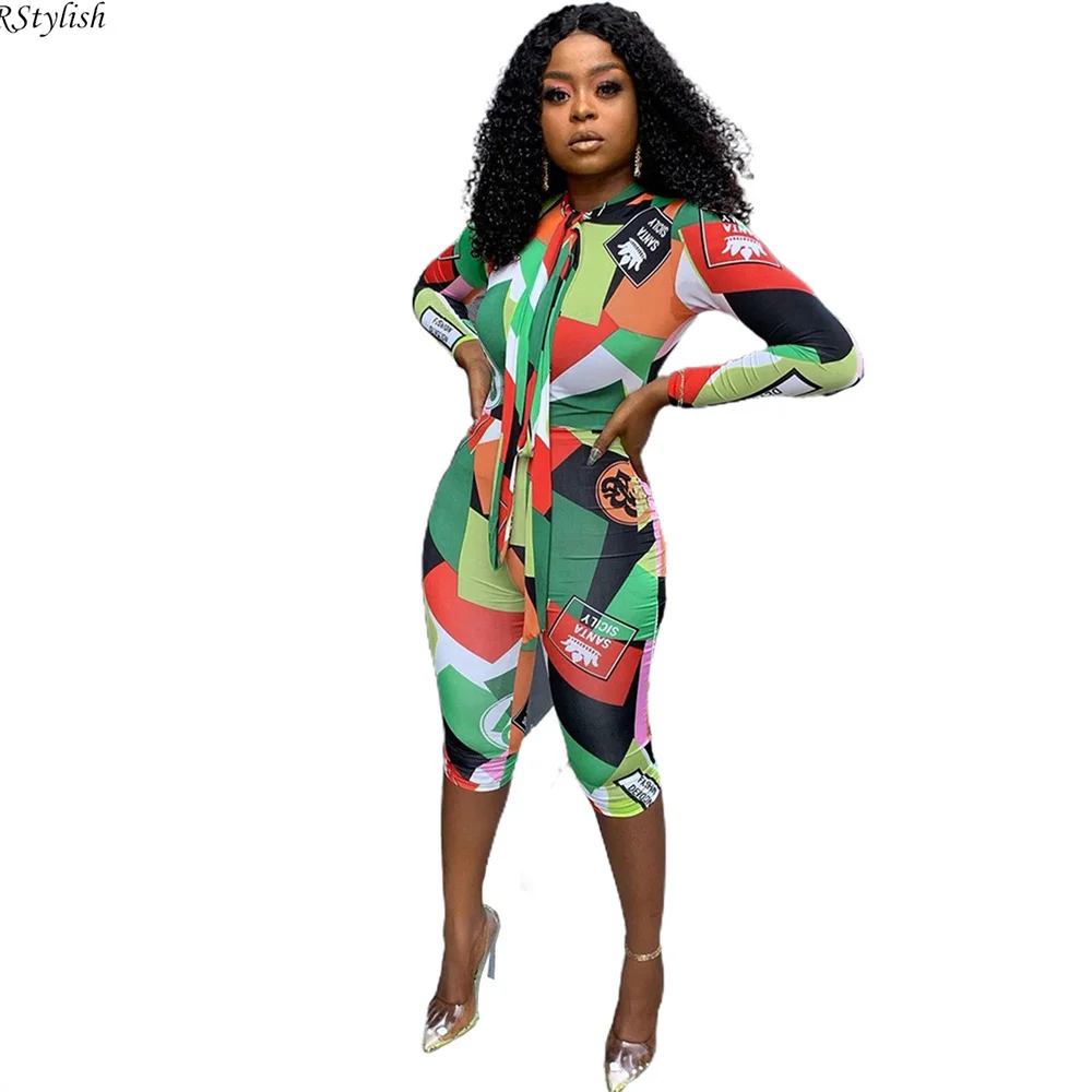 

Новое поступление 2022, женские комбинезоны для тренировок с принтом и длинным рукавом, облегающий цельный комбинезон для фитнеса