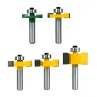 1 шт. Концевая фреза 8 мм хвостовик T-слотинг для вырезания гребней и дерева подшипник фрезерный Т-образными пазами фрезерный шпунтовать древесина инструмент