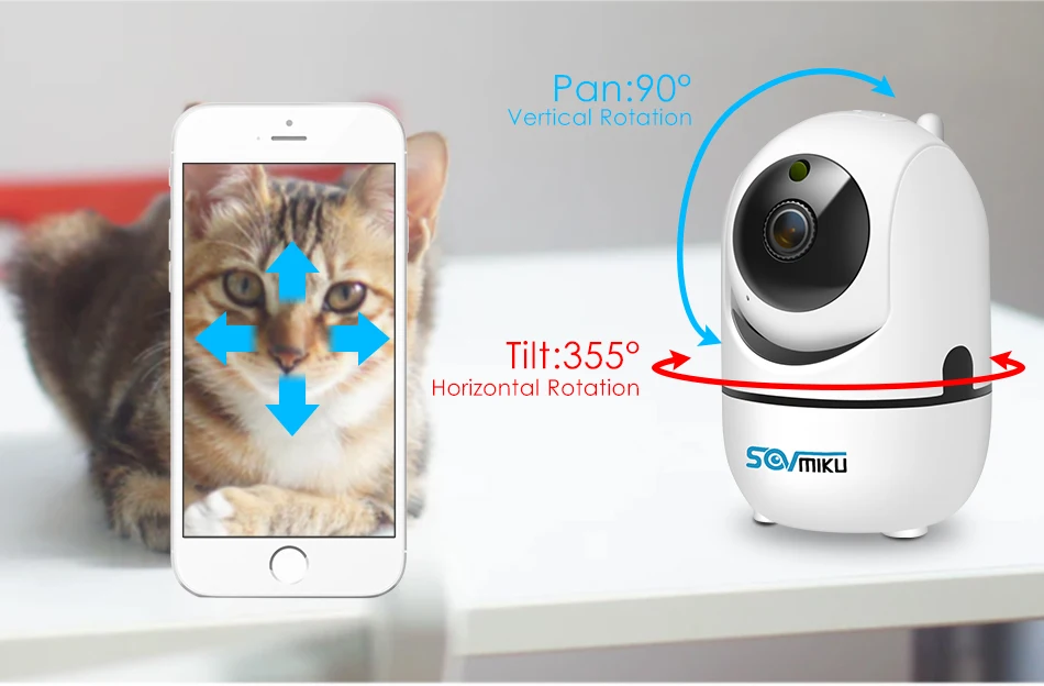 HD 1080P облачная IP камера, WiFi, беспроводная, умная, авто слежение за человеком, Домашняя безопасность, видеонаблюдение, CCTV, сетевая камера, детский монитор