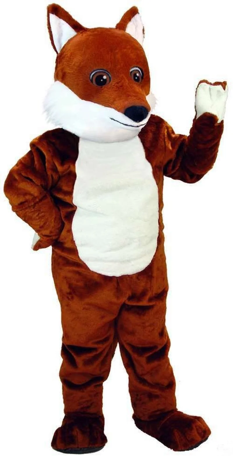 

Friendly Fox Mascot Costume Professional Quality Lightweight Adult Size