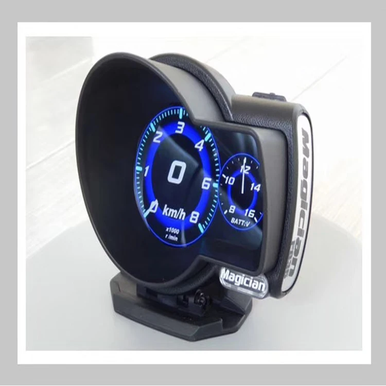 Профессиональный маг OBD Head Up дисплей Автомобильный цифровой датчик напряжения измеритель скорости и т. Д. Датчик температуры воды автоматический диагностический инструмент