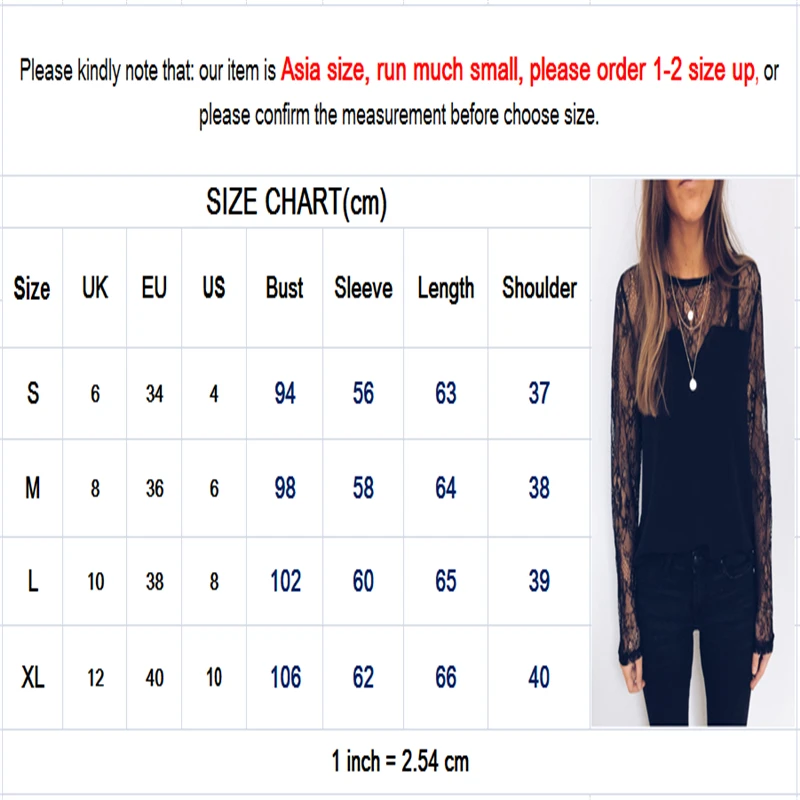 

New Fashion Women Summer Loose Long Sleeve Shirt Casual Blouse Lace Patchwork Print O-Neck Tee Shirt Tops