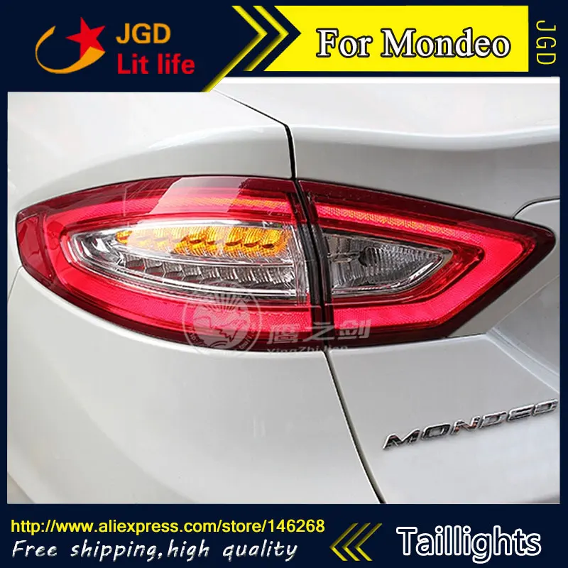 Автомобильный Стайлинг задние фонари для Ford Mondeo 2013 2016 светодиодные лампы
