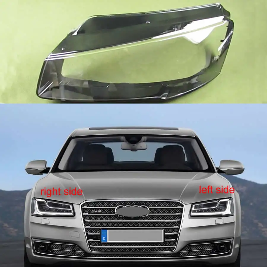Для Audi A8 D4 фара прозрачная крышка абажур крышка фары корпус лампы стекло