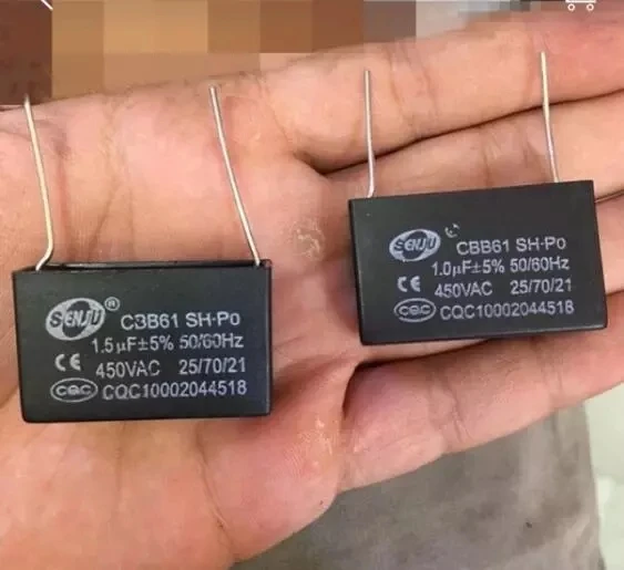 10 шт./лот новый модуль CBB61 4 5/5 0/6 0/8 0/10 0 мкФ 450 в прямые шпильки пусковая Емкость |