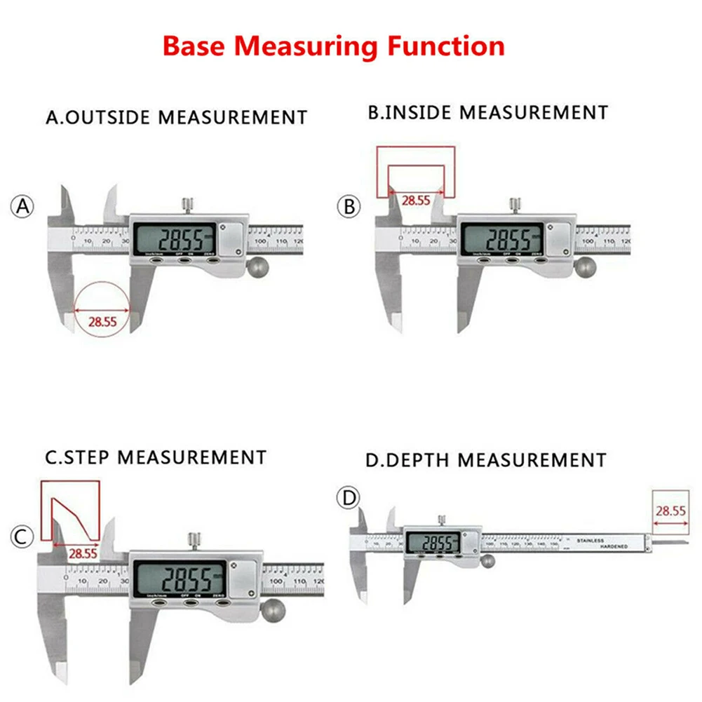 

Dial Calipers Vernier caliper 200mm 500-196-20/30 LCD absolute digital
