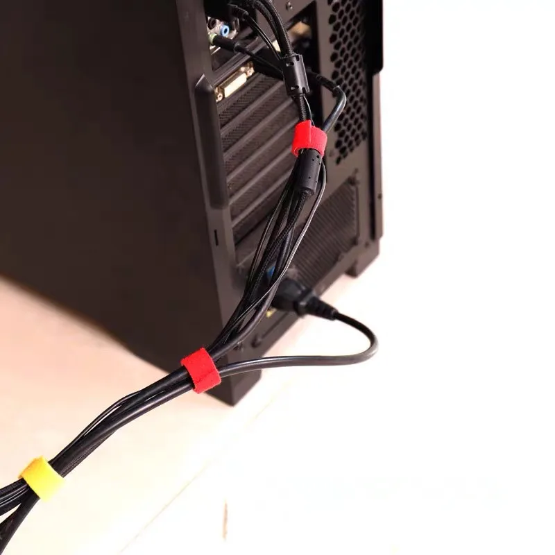 Нейлоновые кабельные стяжки 5 метров * 1 см многоразовые проводов финишная |