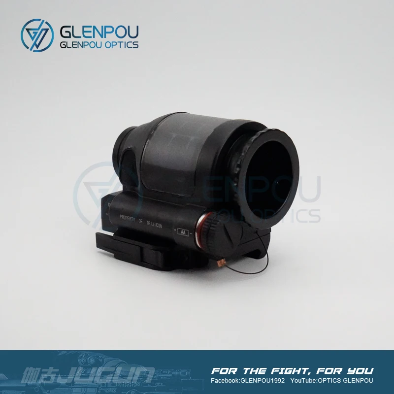 

Glenpou Solar SRS 1X38 Hunting sight Reflex Sight Power System Red Dot Sight Scope With QD Mount Optics Rifle Airsoft Sight