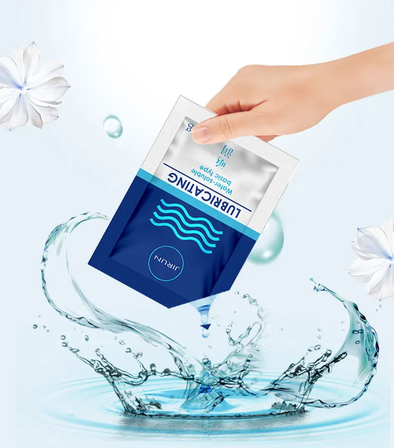 Смазка на водной основе 8 мл для секса легко моется смазка массажа интимная