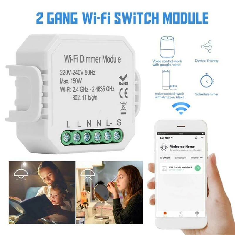 Умный диммер с Wi Fi и управлением через приложение|Смарт-гаджеты| |