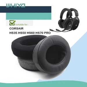 Мягкие бархатные Сменные накладки для наушников Whiyo для CORSAIR HS35 HS50 HS60 HS70 PRO