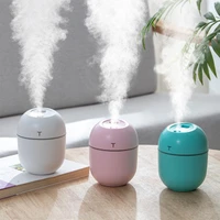mini ultrasonic air aromatherapy humidifier essential oil diffuser machine essential mist maker with led night lamp