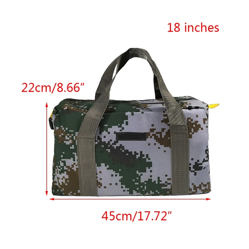 

X7XD Tool Bag for Men,Waterproof Molded Base Tool tote Bag Organizers with Shoulder Strap Large Tool Bags