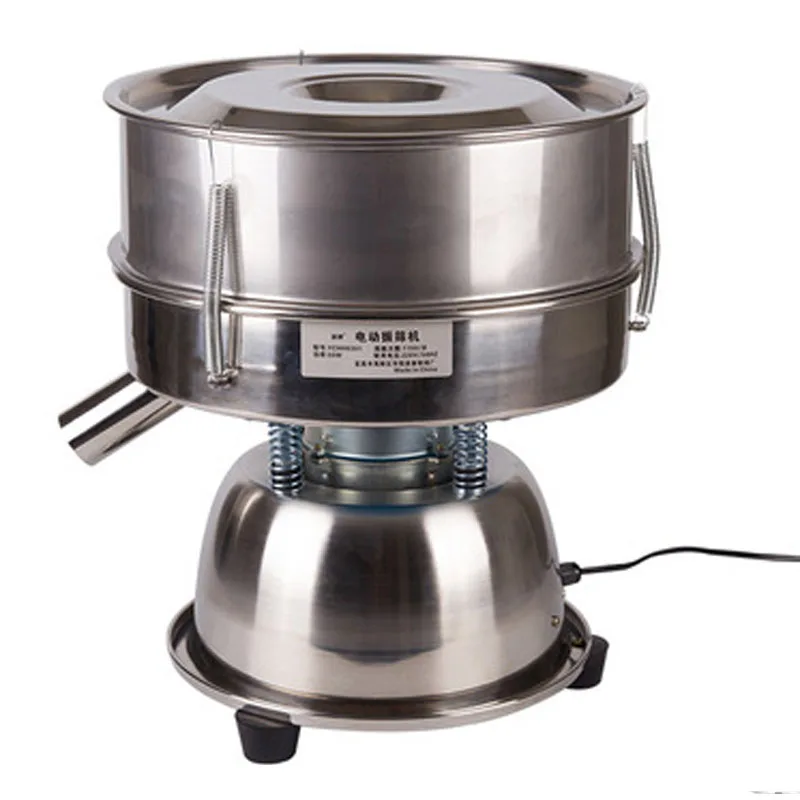 

Electric Vibrating Screen Powder Screening Sifting Stainless Steel Powder Sieve Machine Mesh Optional Sieve Height Machine.