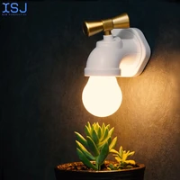 new strange faucet small night lamp creative intelligent usb charging induction lamp led cabinet bedside voice control lamp
