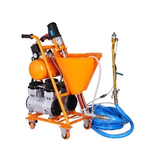 high pressure spraying machine polyurethane putty powder waterproof coating grouting lacquer cement slurry paint