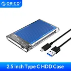 ORICO USB3.1 Gen1 Тип C HDD корпус Чехол USB3.0 HDD чехол 4 ТБ жесткий диск Внешний корпус Чехол 5 Гбитс для WindowsMac