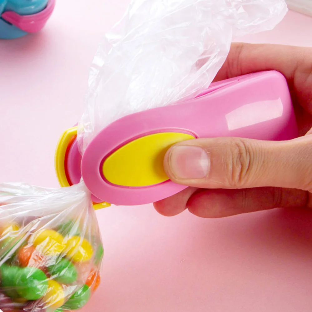 Портативные зажимы для сумок портативная Мини электрическая машина