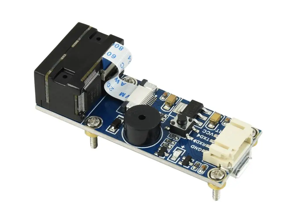 Waveshare Модуль сканера штрихкодов 1D/2D считыватель кодов UART интерфейс