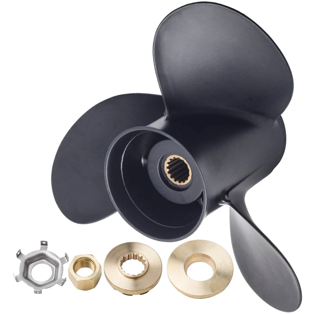 

Лодочный Пропеллер подходит для подвесного двигателя Mercury 40-140HP 48-77344A45 13 1/4 "x17" RH