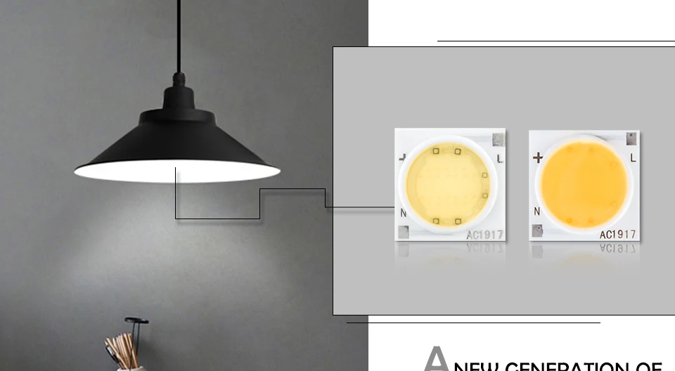 3W 5W 7W 9W Ceramics LED COB Chip Lamp 12W 15W 20W 30W 220V Diode Array Matrix Smart IC For DIY Flood Light Spotlight Downlight | Освещение