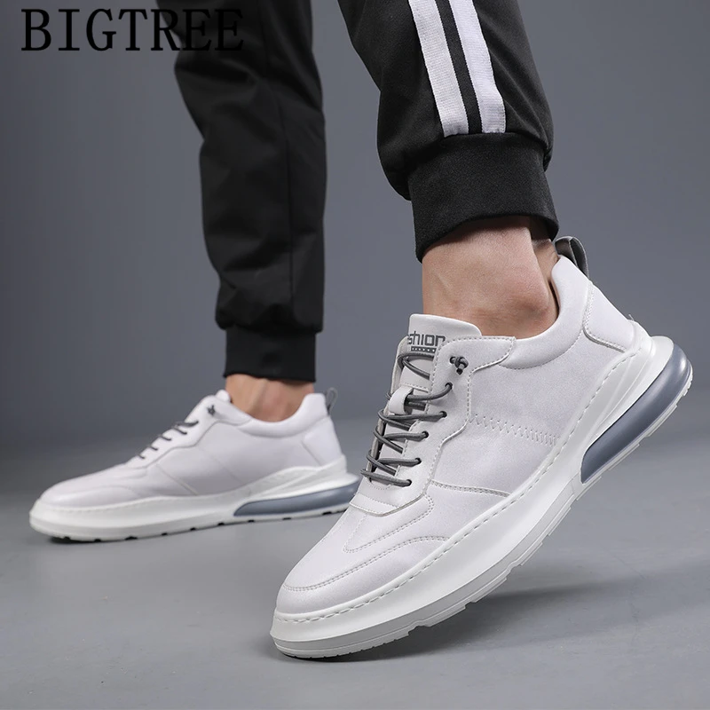 

Мужская обувь из натуральной кожи, спортивная обувь для мужчин, белые кроссовки, мужские дизайнерские кроссовки, повседневная обувь, Лидер ...