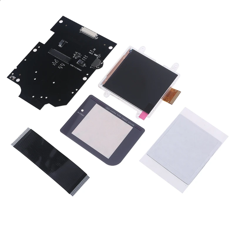 

Replacement Highlight Screen IPS LCD Screen Kit for Game Boy GB Console Accessories ，High Light Backlight Brightness