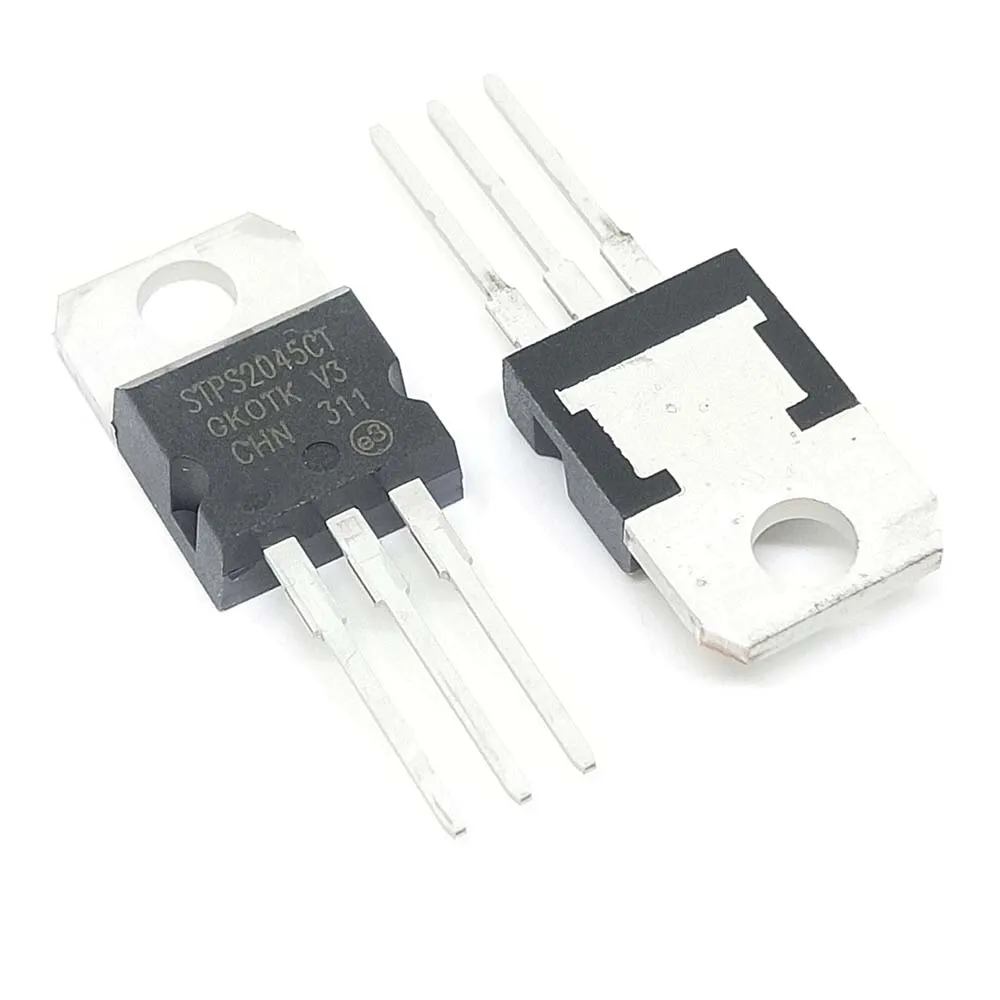

10 шт., выпрямитель Шоттки STPS2045CT TO-220 STPS2045C TO220 45 в 20A STPS2045