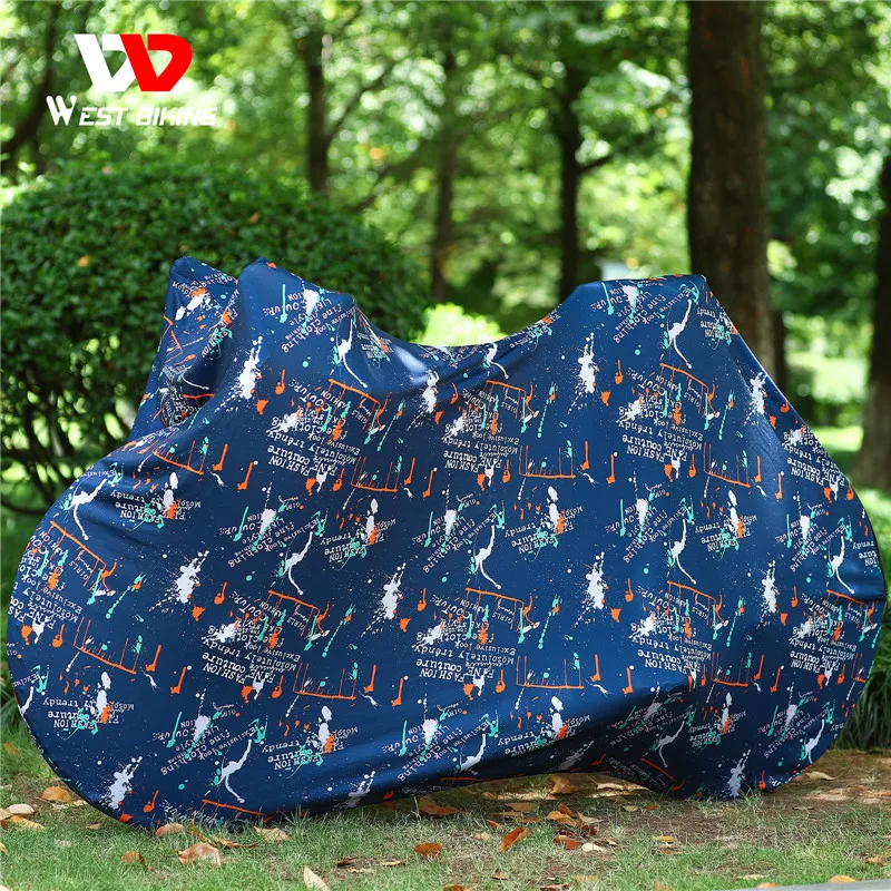 

WEST BIKING Bicycle Protective Cover Mountain Bike Dust Cover Road Bike Full Cover Anti-scratch Frame Wheel Protection Equipment