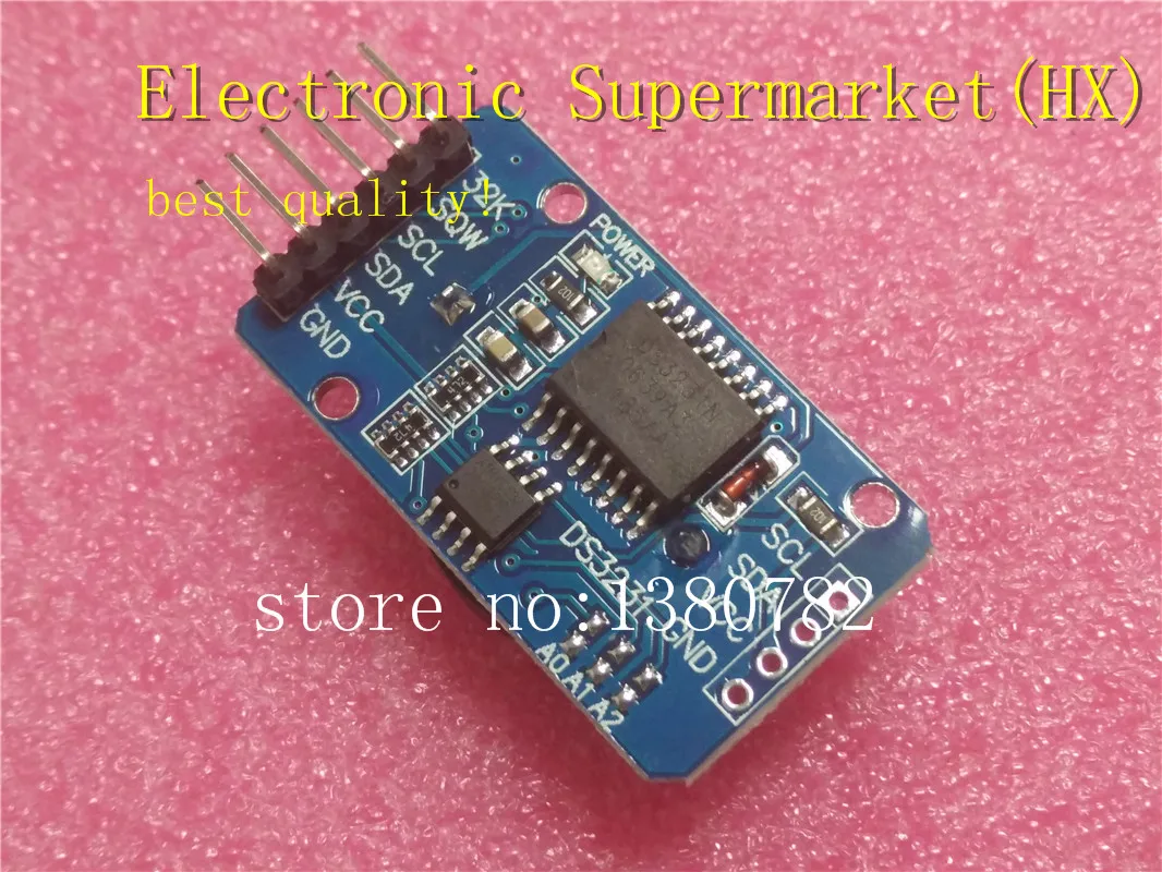 

Free shipping 10pcs/lots DS3231 AT24C32 IIC Precision RTC Real Time Clock Memory Module For Arduino new original In stock!