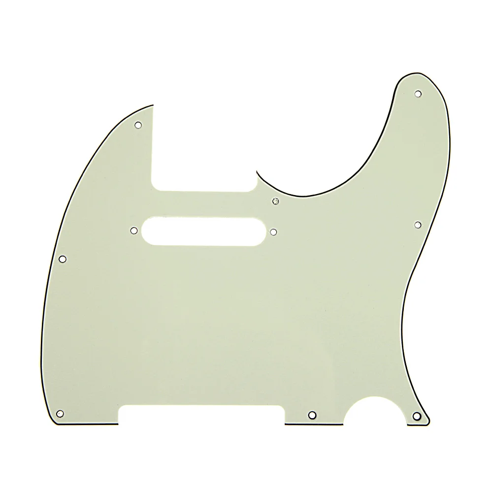 3Ply Состаренный перламутровый Pickguard Tele Style гитарный маркер с белым жемчугом