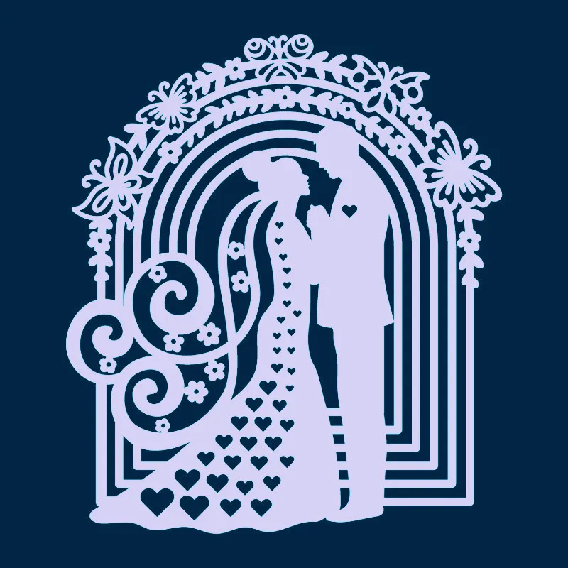 Eastshape свадебные штампы скрапбукинг металлическая резка новинка 2019 Валентина