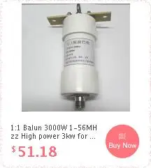 1:1 HF Balun водонепроницаемый для 160 m-6 m диапазона(1,8-50 MHz) 500W для Коротковолновая антенна balun короткой волны